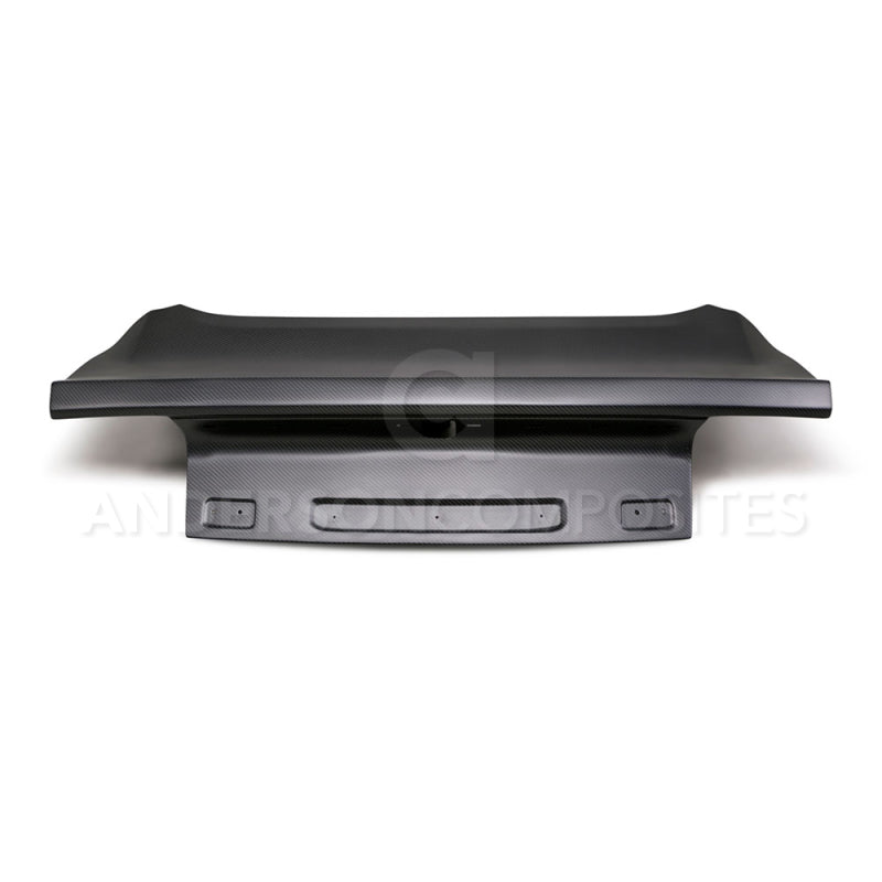 Anderson Composites 15-17 Ford Mustang Type-OE Dry Carbon Decklid - Burkken Auto Parts