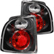 ANZO 2000-2005 Toyota Celica Taillights Black - Burkken Auto Parts