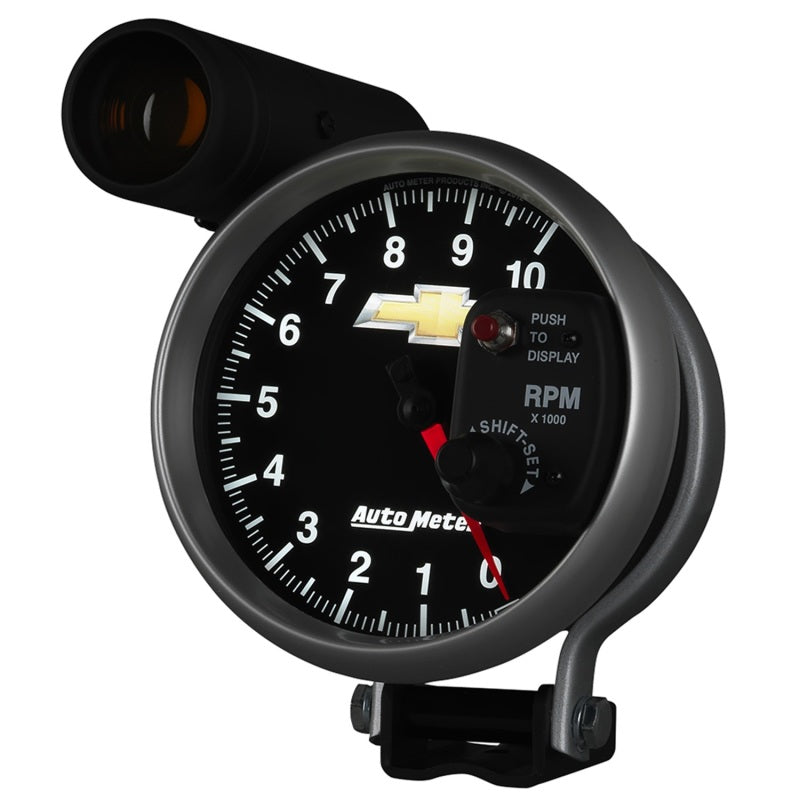 Autometer Performance Parts 5in 0-10000 RPM Tachometer COPO Camaro Gauge w/ Shift Light - Burkken Auto Parts