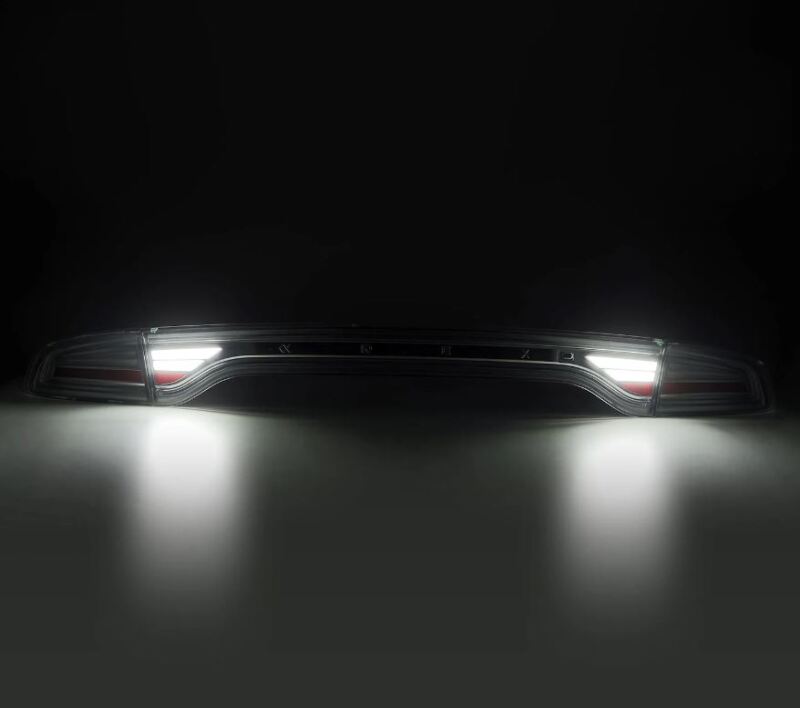 AlphaRex 15-23 Dodge Charger Nova-Series LED Tail Lights - Smoke - Burkken Auto Parts