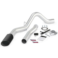Banks Power 11-14 Chev 6.6L LML ECLB/CCSB/CCLB Monster Exhaust Sys - SS Single Exhaust w/ Black Tip - Burkken Auto Parts