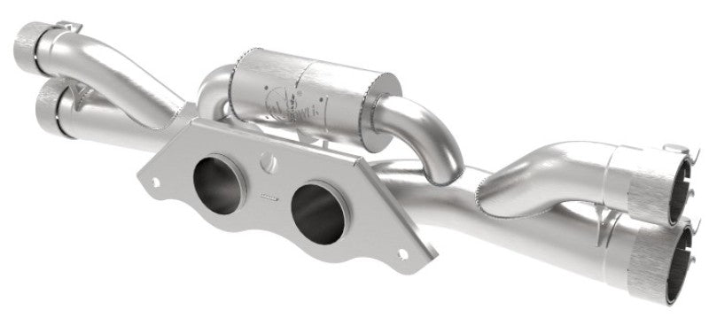 aFe Power MACHForce XP 304 Stainless Secondary Muffler Delete Pipe 14-19 Porsche 911 GT3 3.8L/4.0L - Burkken Auto Parts