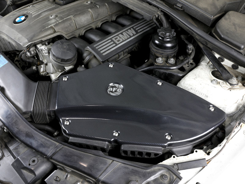 aFe MagnumForce Stage 2 Si Intake System P5R 06-11 BMW 3 Series E9x L6 3.0L Non-Turbo - Burkken Auto Parts