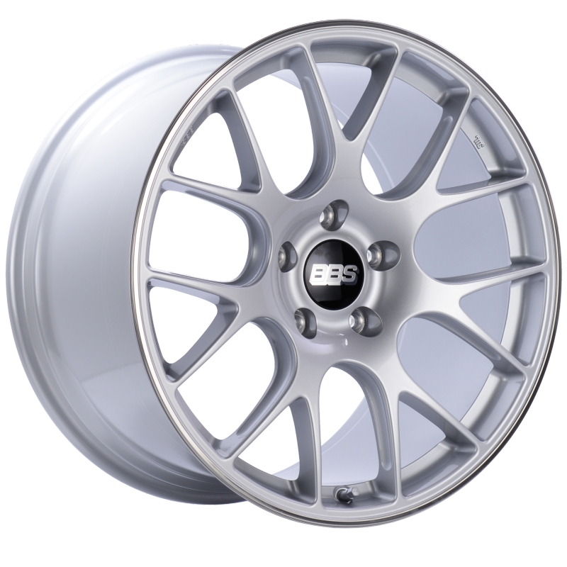 BBS CH-R 20x11.5 5x130 ET47 CB71.6 Brilliant Silver Polished Rim Protector Wheel - Burkken Auto Parts
