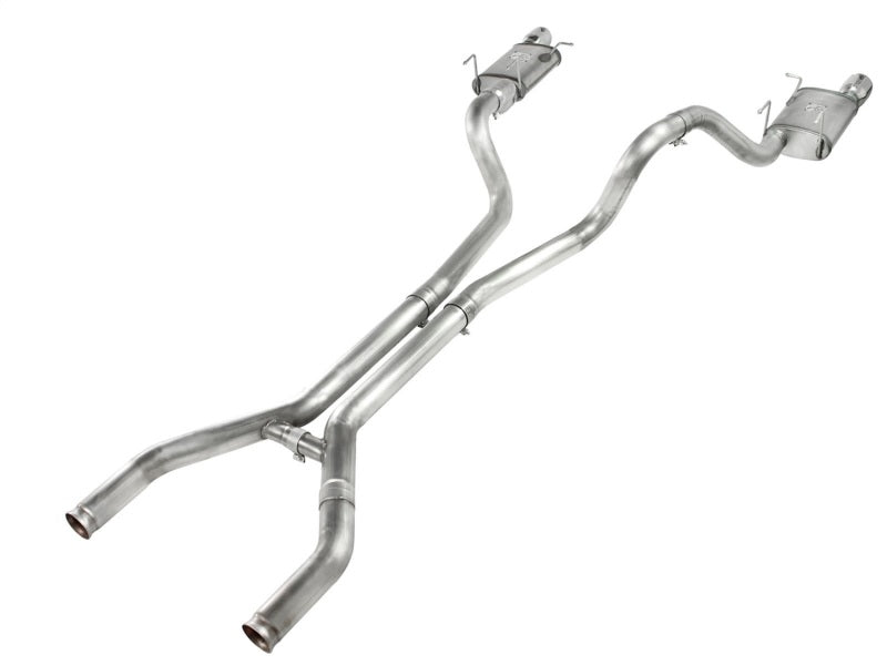 aFe MACHForce XP Cat-Back Exhaust 3in SS w/ Polished Tips 11-14 Ford Mustang GT V8 5.0L - Burkken Auto Parts