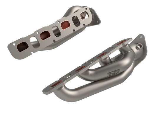aFe Twisted Steel 2021+ Jeep Wrangler 392 JL 6.4L V8 Headers - Titanium Cerakote - Burkken Auto Parts
