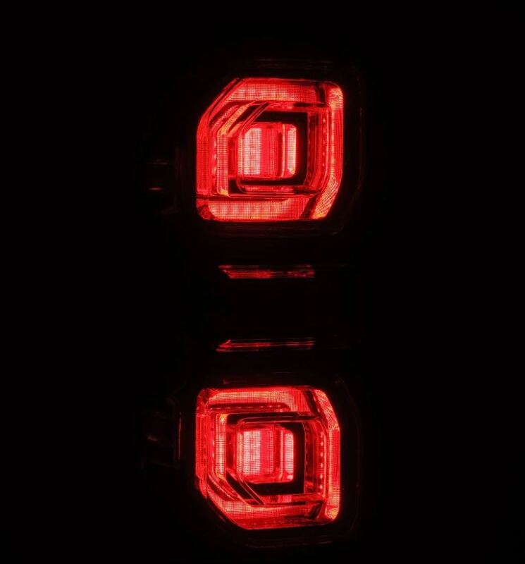 AlphaRex 21-24 Ford Bronco (Excl. Raptor) Nova-Series LED Tail Lights - Black - Burkken Auto Parts