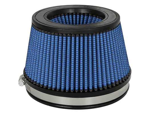 aFe MagnumFLOW Pro 5R Universal Air Filter 6in. F x 7in. B x 5-1/2in. T (INV) x 3.85in. H - Burkken Auto Parts