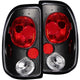 ANZO 1997-2004 Dodge Dakota Taillights Black - Burkken Auto Parts
