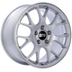 BBS CH-R 18x8.5 5x112 ET38 Brilliant Silver Polished Rim Protector Wheel -82mm PFS/Clip Required - Burkken Auto Parts