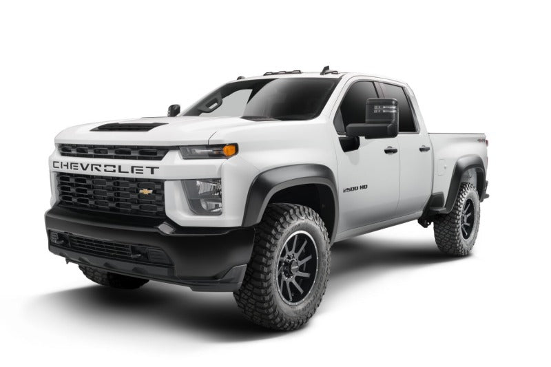 Husky Liners 20-25 Chevrolet Silverado 2500 HD Extend-A-Fender Flares 4pc - Blk - Burkken Auto Parts