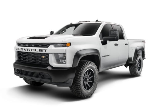 Husky Liners 20-25 Chevrolet Silverado 2500 HD Extend-A-Fender Flares 4pc - Blk - Burkken Auto Parts