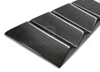 Anderson Composites 2015-2017 Ford Mustang Type-V Style Window Louvers - Vented - Burkken Auto Parts