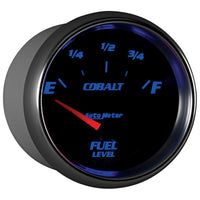 Autometer Cobalt 66.7mm 0-90 ohms Fuel Level Gauge - Burkken Auto Parts