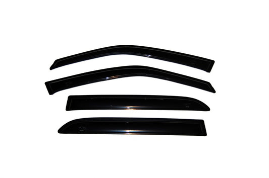 AVS 00-06 Cadillac Deville Ventvisor Outside Mount Window Deflectors 4pc - Smoke - Burkken Auto Parts