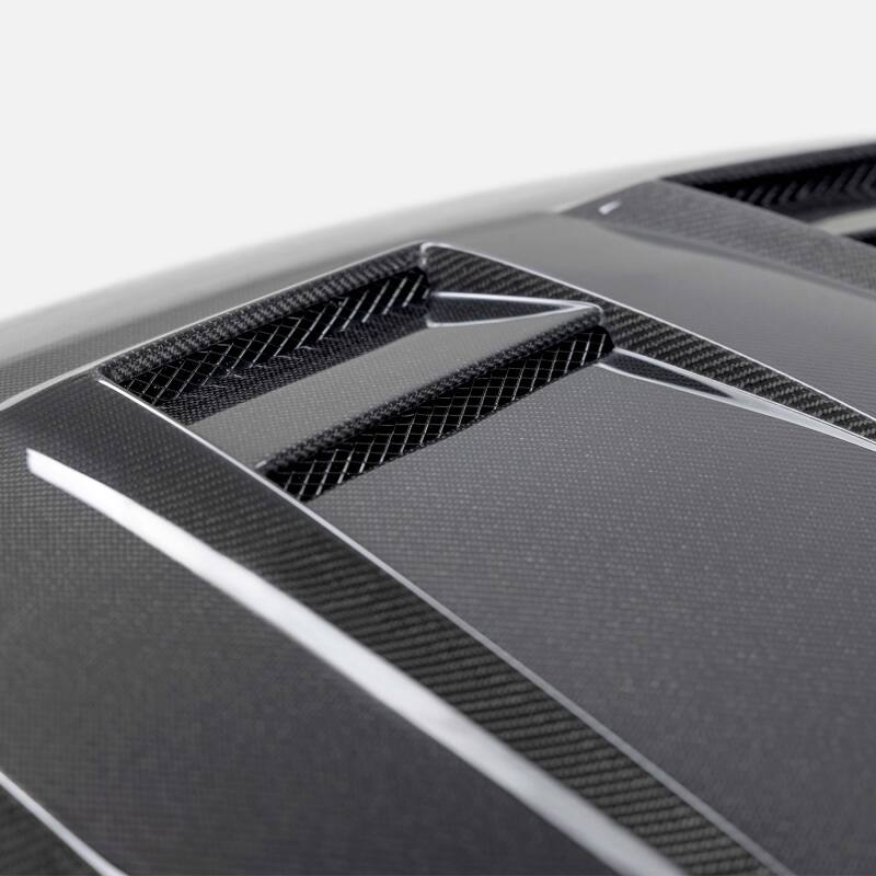Seibon 2022-2023 Volkswagen Golf GTI/R DV-Style Carbon Fiber Hood - Burkken Auto Parts