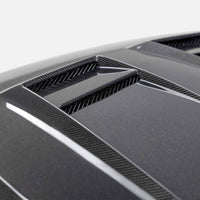Seibon 2022-2023 Volkswagen Golf GTI/R DV-Style Carbon Fiber Hood - Burkken Auto Parts