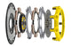 ACT 93-95 Mazda RX-7 FD Mod-Twin 225 XX Sprung Race Clutch Kit - Burkken Auto Parts