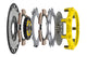 ACT 93-95 Mazda RX-7 FD Mod-Twin 225 XT Sprung Race Clutch Kit - Burkken Auto Parts