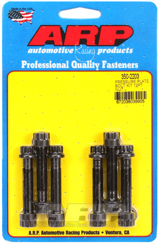 ARP Ford Pressure Plate Bolt 12pt Kit - Burkken Auto Parts