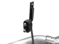 aFe Atlas Exhaust 4in DPF-Back Exhaust Aluminized Steel Polished Tip 11-14 ford Diesel Truck V8-6.7L - Burkken Auto Parts