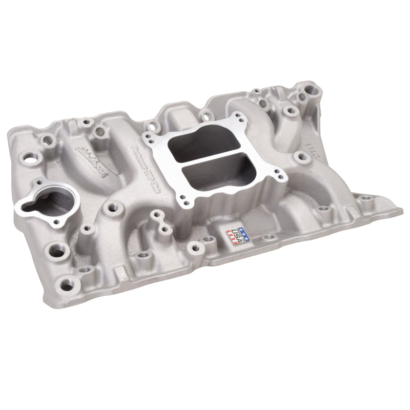 Edelbrock Performer Olds 350 Manifold (Non-Egr) - Burkken Auto Parts