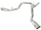 aFe MachForce XP Exhaust 4inch DP-Back All SS 2011-14 GM Diesel Trucks V8-6.6L LML Polished - Burkken Auto Parts