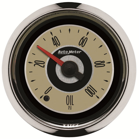 AutoMeter Gauge Oil Press 2-1/16in. 100PSI Digital Stepper Motor Cruiser - Burkken Auto Parts