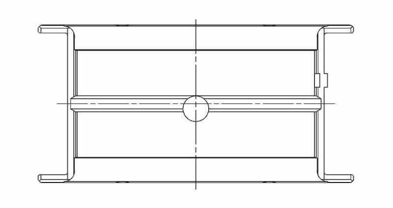 ACL Chevrolet V8 396/402/427/454 Race Series 10 Oversize Main Bearing Set - Burkken Auto Parts