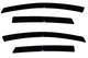 AVS 09-18 Ford Fiesta (Sedan & Hatch) Ventvisor Outside Mount Window Deflectors 4pc - Smoke - Burkken Auto Parts