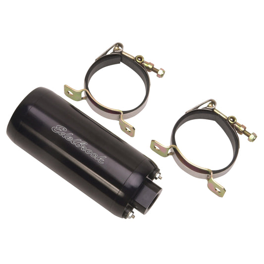 Edelbrock EFI Competition Elec Fuel Pump w/ Mount Brkts - Burkken Auto Parts