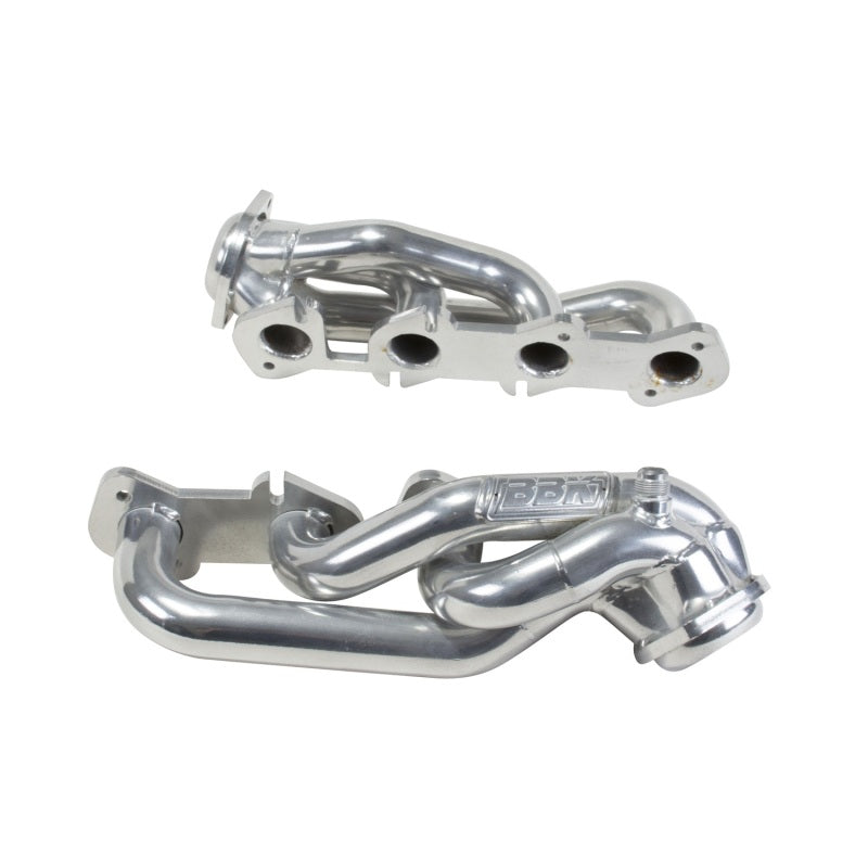 BBK 97-03 Ford F Series Truck 4.6 Shorty Tuned Length Exhaust Headers - 1-5/8 Silver Ceramic - Burkken Auto Parts
