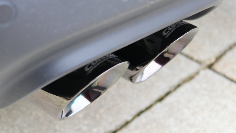 Corsa 15-16 Dodge Challenger Xtreme Cat-Back Dual Rear Exit with Twin 3.5in Polished Pro-Series Tips - Burkken Auto Parts