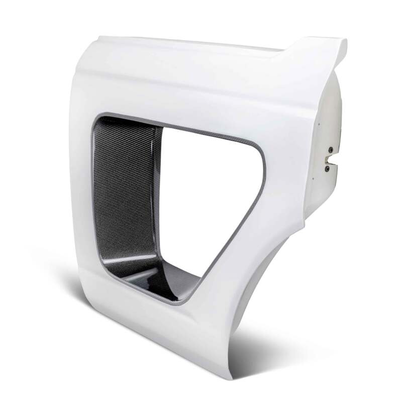 Anderson Composites 21-22 Ford Bronco 4DR Fiberglass Rear Doors (Pair) w/ CF Inserts - Off Road - Burkken Auto Parts