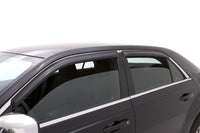 AVS 11-18 Chrysler 300 Ventvisor Outside Mount Window Deflectors 4pc - Smoke - Burkken Auto Parts