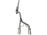 aFe Rebel Series CB 2.5in Dual Center Exit SS Exhaust w/ Polish Tip 07-15 Jeep Wrangler 3.6L/3.8L V6 - Burkken Auto Parts