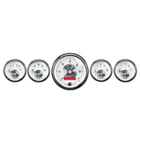Autometer Prestige Series Pearl 5 Piece Gauge Kit - Burkken Auto Parts