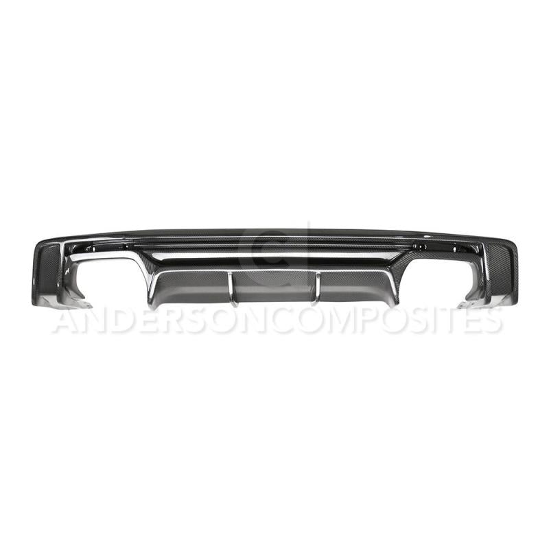 Anderson Composites 2016+ Chevy Camaro SS Type-AZ Carbon Fiber Rear Diffuser - Burkken Auto Parts