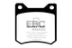 EBC 72-84 De Tomaso Pantera 5.7 GTS Redstuff Rear Brake Pads - Burkken Auto Parts