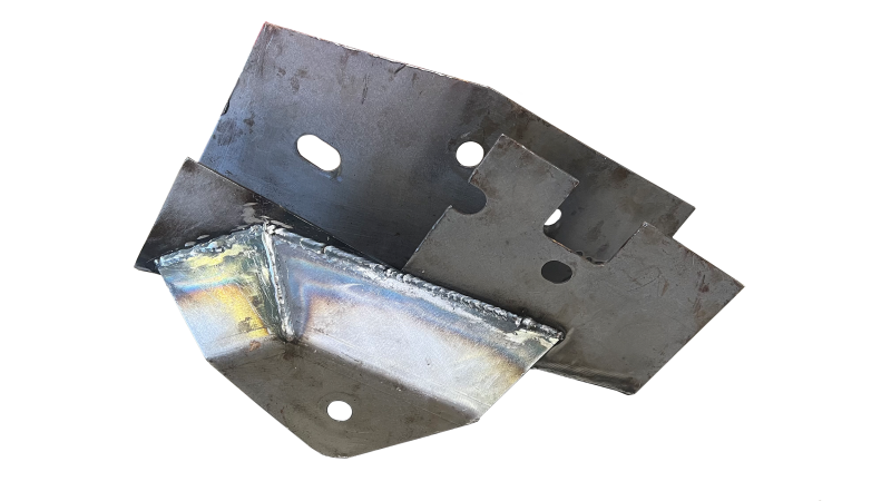 Rust Buster 2004-2008 Ford F-150 Center Rear Frame Section with ward Leaf Spring Mount - Right