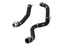 aFe 2024 GM Diesel Trucks V8 6.6L L5P BladeRunner Aluminum 3in Hot & 3.5in Cold Charge Pipe - Black - Burkken Auto Parts