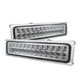 xTune Chevy C10 88-98 LED Bumper Lights Chrome CPL-CCK94-LED-C - Burkken Auto Parts