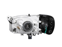 ANZO 1999-2004 Nissan Pathfinder Crystal Headlights Black - Burkken Auto Parts