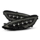 AlphaRex 12-21 Tesla Model S NOVA LED Proj Headlights Alpha-Black w/Actv Light & Seq.Sig / SB DRL - Burkken Auto Parts