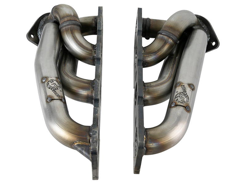 aFe Power Twisted Steel 304SS Shorty Header 09-18 Dodge Challenger / Charger V8-5.7L - Burkken Auto Parts