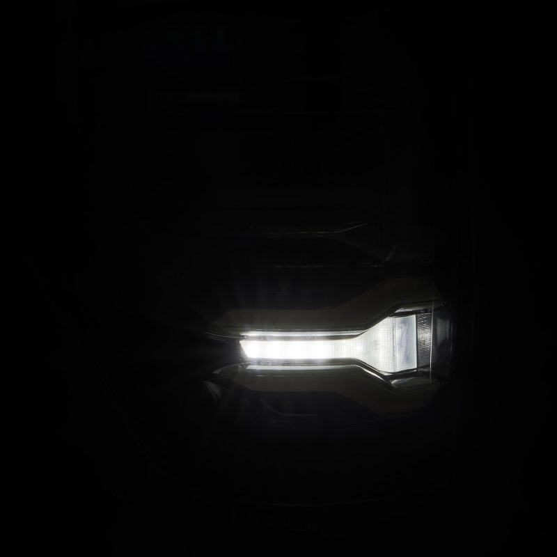 AlphaRex 21-22 Ford F150 LUXX LED Projector Tail Lights - Alpha-Black - Burkken Auto Parts