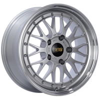 BBS LM 17x7.5 5x130 ET28 CB71.6 Diamond Silver Center Diamond Cut Lip Wheel - Burkken Auto Parts