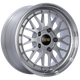 BBS LM 17x7.5 5x130 ET28 CB71.6 Diamond Silver Center Diamond Cut Lip Wheel - Burkken Auto Parts