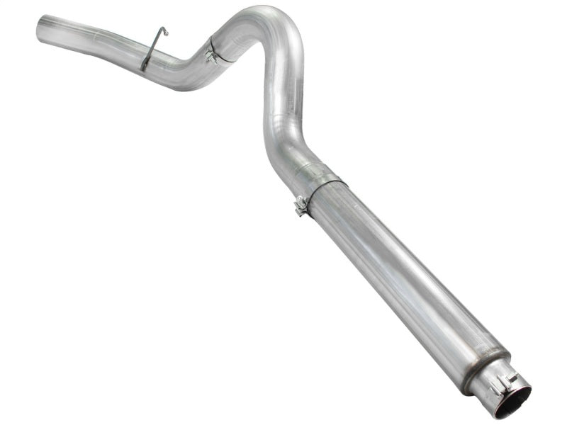 aFe Atlas 5in DPF-Back Aluminized Steel Exh Sys, Ford Diesel Trucks 08-10 V8-6.4L (td) No tip - Burkken Auto Parts