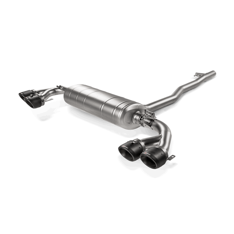 Akrapovic 2019+ Mercedes-Benz CLA35 AMG (C118/X118) Slip-On Line (Titanium) w/ Titanium Tips - Burkken Auto Parts